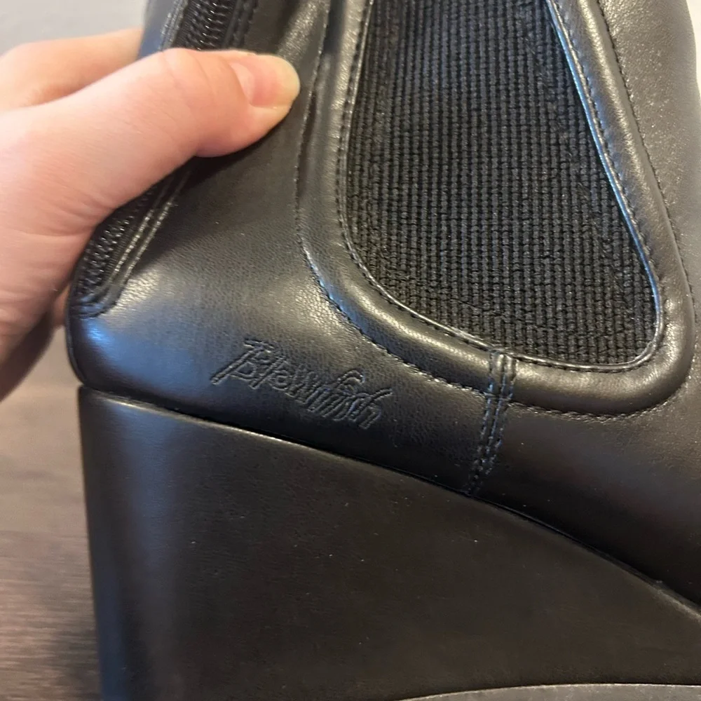 Blowfish Praline Wedge Boots